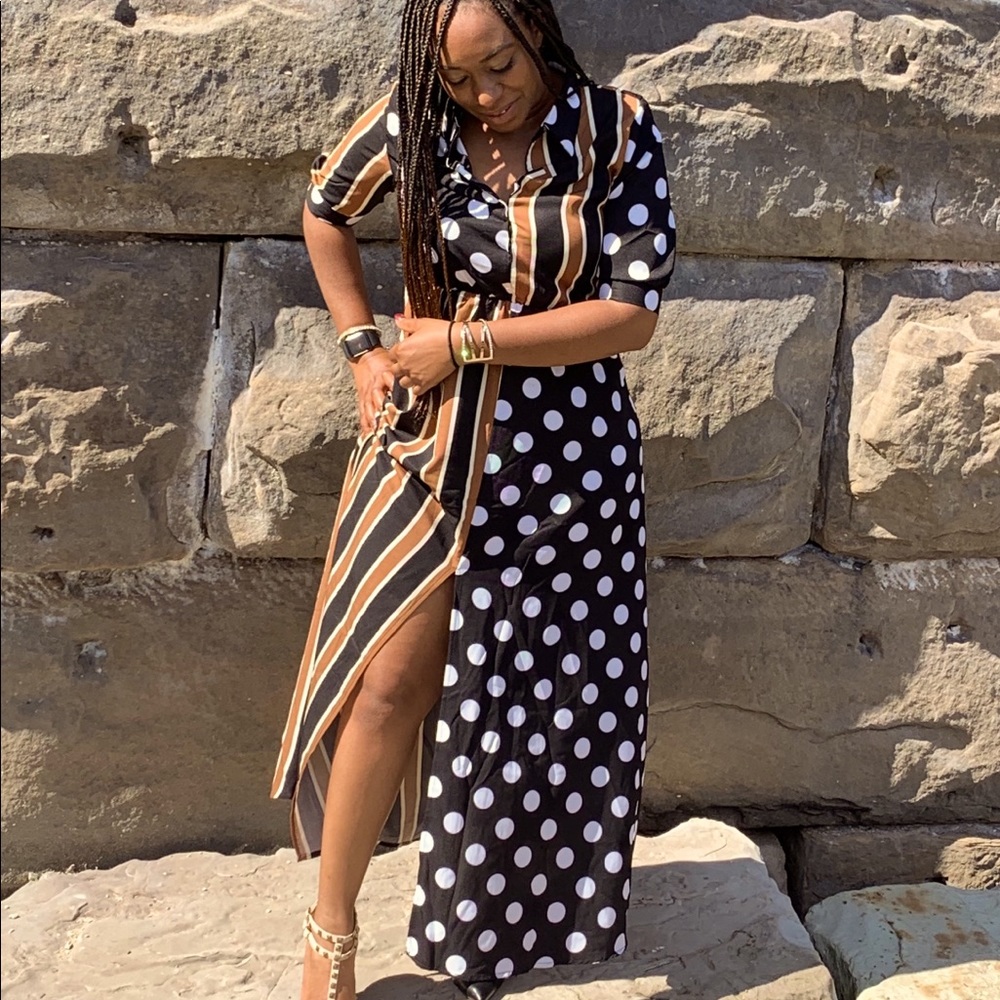 Dot & Stripe Maxi